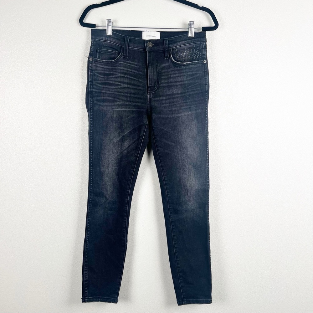 Current Elliot Stiletto Sultry Stud Skinny Jeans